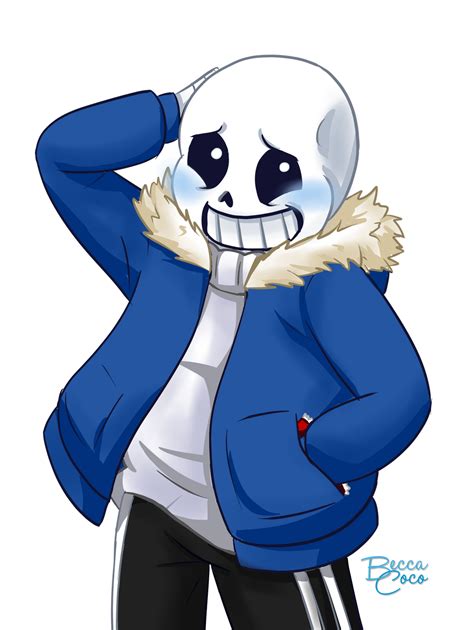 Sans The Skeleton By Animegirl77 On Deviantart