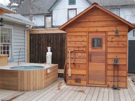 Woodwork Diy Backyard Sauna Pdf Plans