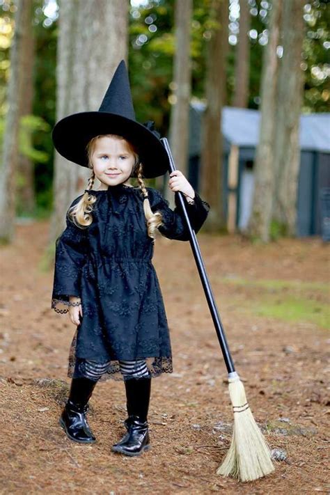 19 Easy Homemade Halloween Costumes You Can Make For Your Kids Witch