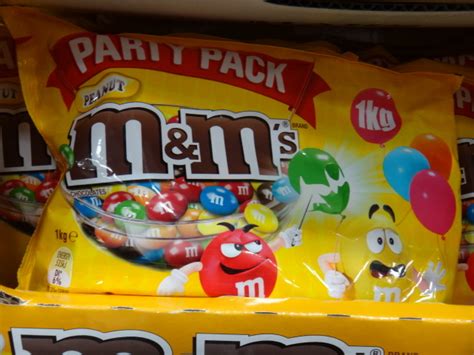Mandms Peanut Party Value Bag 1kg Bulk Wholesale Cheap Lindt Balls