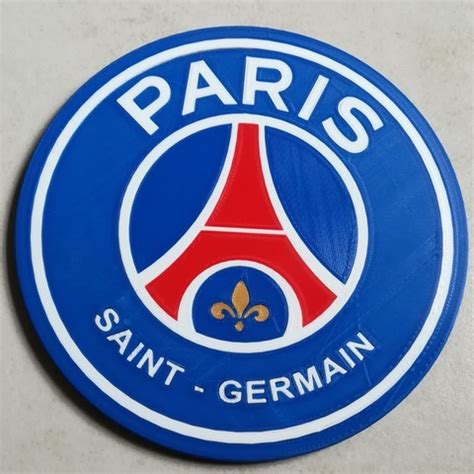 Histoire, signification et évolution, symbole. Download free 3D printer files PSG Logo Badge ・ La Poste