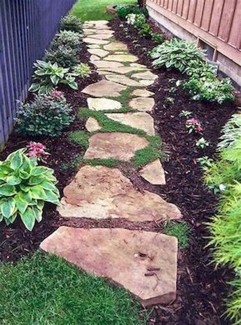 34 Awesome Rock Garden Landscaping Ideas For Backyard Walkway
