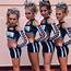 Love These Uniforms  Cute Cheerleaders Sporty Hairstyles Women