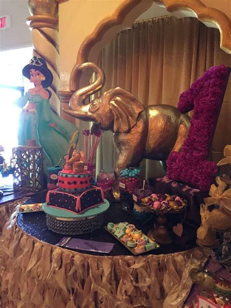 princess jasmine birthday party see more party planning ideas at jasmin party