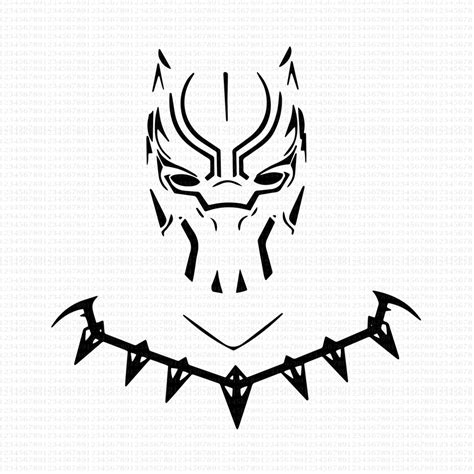 Black Panther Svg Black Panther Vector Cosmosfineart Wakanda