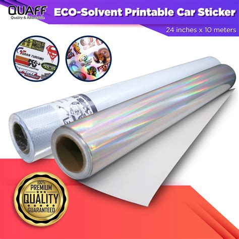 Roll Quaff Eco Solvent Printable Car Sticker Spectrum Honeycomb