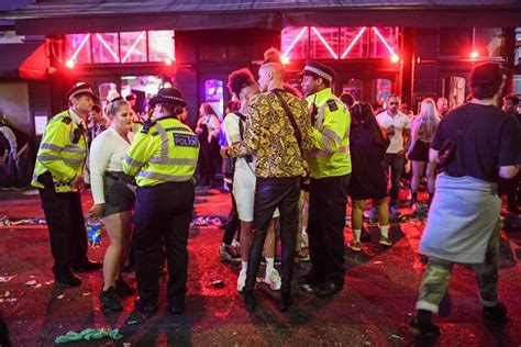 Out Of Control Drunks Cause Carnage As English Pubs Reopen For The