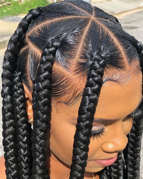 25 Protective Style Braids To Try In 2021 Cabelo Com Tranças