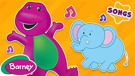 Barney The Elephant Song Song Youtube