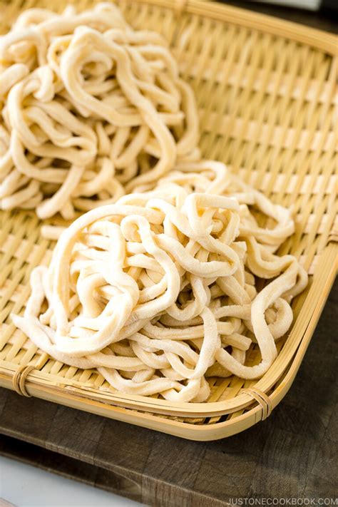 Homemade Udon Noodles Just One Cookbook