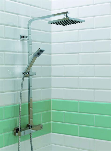 No fear of unexpected change while bathing. ORKNEY SERIES 2 EXPOSED THERMOSTATIC SHOWER VALVE & SQUARE ...