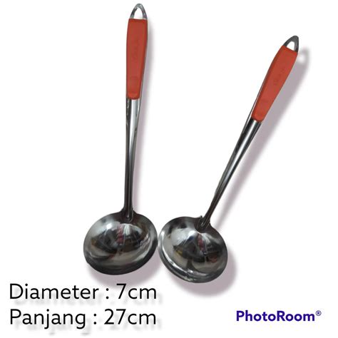 Centong Sayur / sendok kuah sayur ukuran Panjang 27cm | Lazada Indonesia