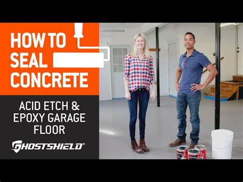 A safe, powerful, 100% biodegradable concrete cleaner with no acid, solvents or voc's specifically formulated to clean. How To Seal Concrete: Acid-Etch and Epoxy Garage Floor ...
