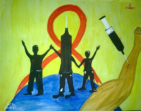 world aids day 2011 artwork by phurailatpam banti part 1