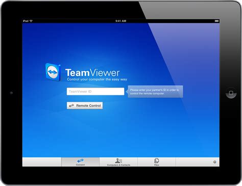Teamviewer Press Release Teamviewer Releases New Ios App For Remote