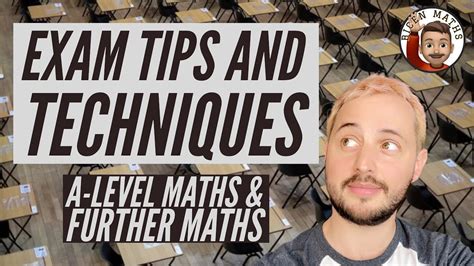Top 10 Exam Techniques 📚 ️ A Level Maths And Further Maths Youtube