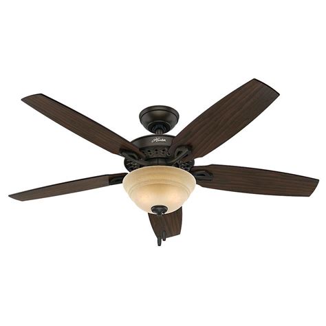 We have versatile styles including chandelier, pendant & flush mount for all spaces. Hunter Heathrow 52 in. Indoor New Bronze Ceiling Fan with ...