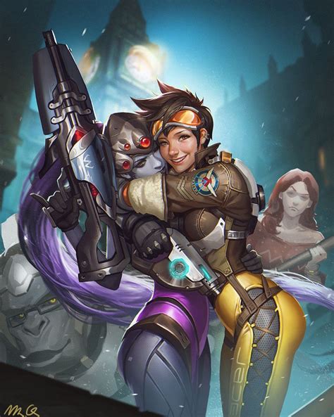 Image Result For Widowmaker And Gerard Overwatch Females