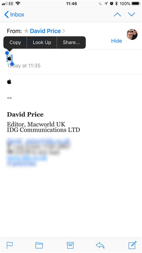 Soft hyphen ­ trademark ™ symbols: How to type the Apple logo ( ) on iPhone or iPad - Macworld UK