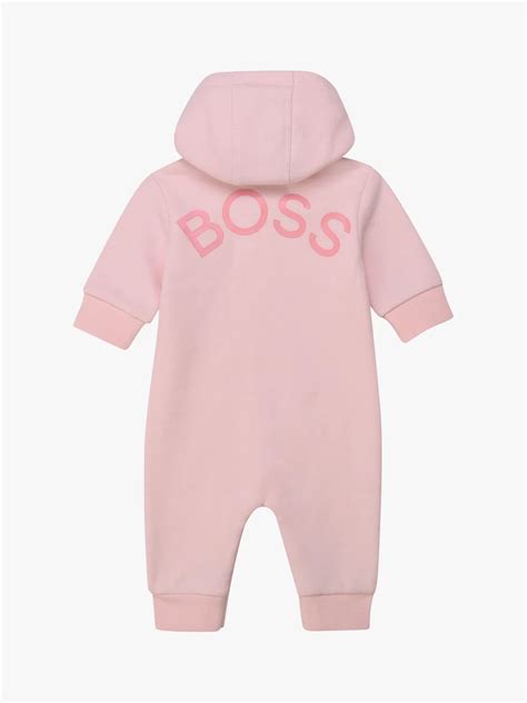 HUGO BOSS Baby Logo Bodysuit Pale Pink