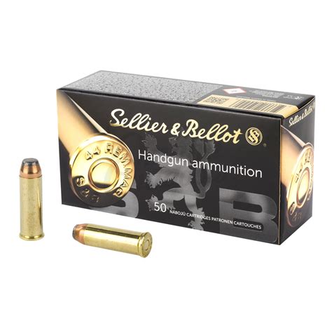 Sellier And Bellot 44 Magnum Ammo 240 Grain Sp 50 Round Box Omaha Outdoors