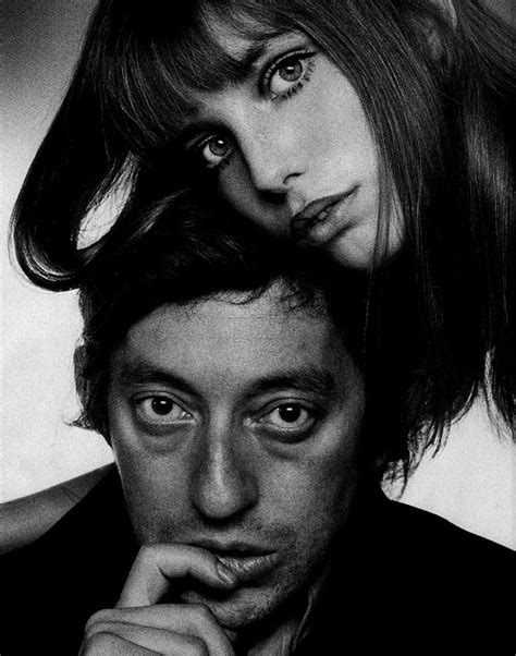 Portrait De Serge Gainsbourg Et Jane Birkin En Serge Gainsbourg My
