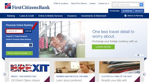 First Citizens Bank Online Banking Login - CC Bank gambar png