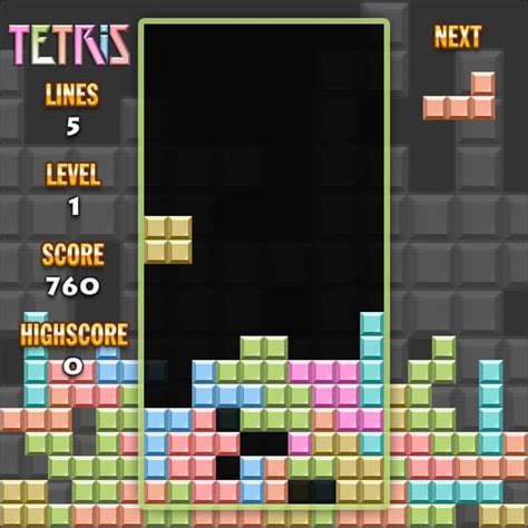 Tetris Clásico Juego Online Gratis Misjuegos