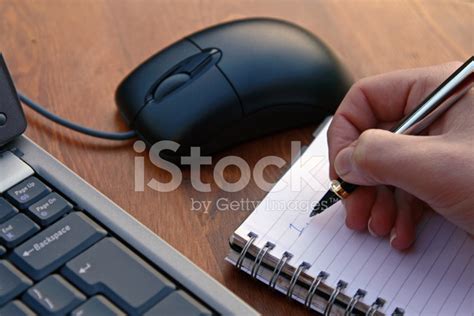 Taking Notes Stock Photo Royalty Free Freeimages