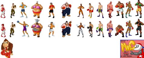 Wii Punch Out Character Portraits The Spriters Resource