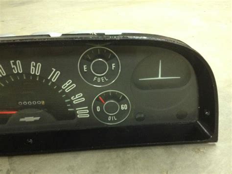 Find Chevy Truck Gauge Cluster 1960 61 62 63 Instrument Panel in