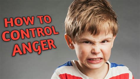 How To Control Our Anger Youtube