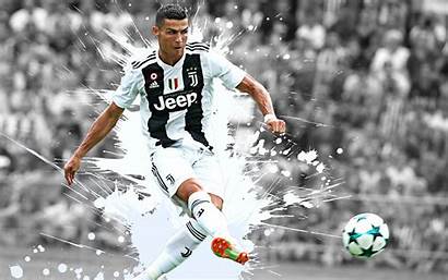 Ronaldo Cristiano Juventus 4k Soccer Paint Fc