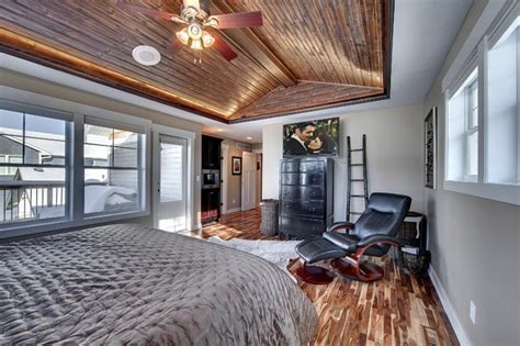 Maybe you would like to learn more about one of these? Master Bedroom with Vaulted Wood Ceiling - Traditional ...