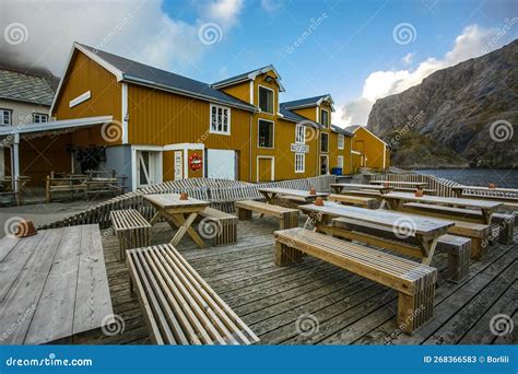 Nusfjord Lofoten Islands Norway Travel Stock Image Image Of Autumn