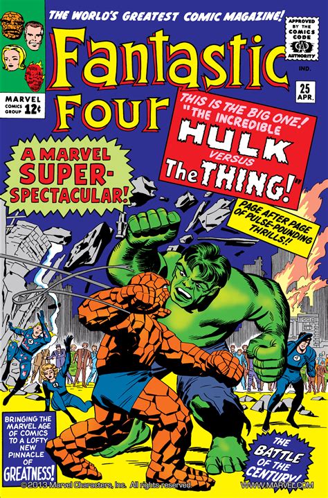 Read Online Fantastic Four 1961 Comic Issue 25