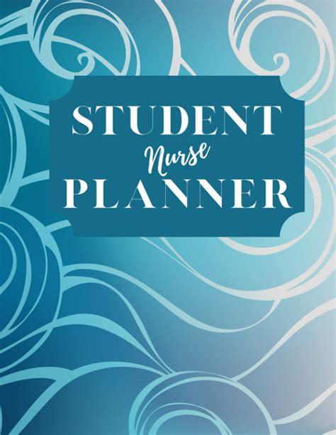 Student Nurse Planner 12 Month Undated Fully Customizable Planner For