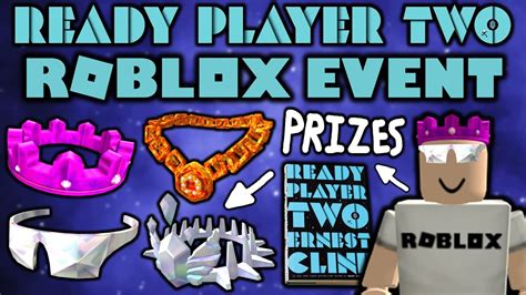 Roblox Ready Player 2 Event Items Released Event Coming Soon Youtube