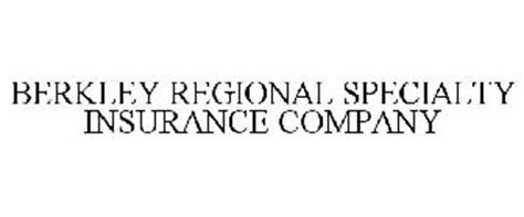 Berkley family of companies as well as a member of napslo. BERKLEY REGIONAL SPECIALTY INSURANCE COMPANY Trademark - Registration Number 4405664 - Serial ...