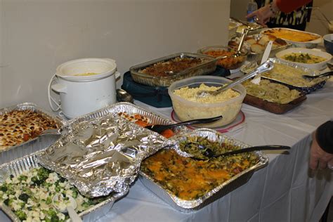 Churches do not just take collections, they have an obligation to help the poor. Enjoying a Thanksgiving Potluck with FSN
