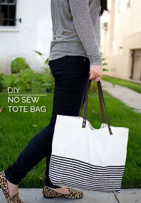 Diy No Sew Tote Bag By Homey Oh My 12thblog