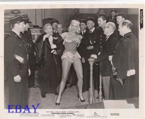 Jane Russell Busty Leggy Vintage Photo Gentlemen Prefer Blondes