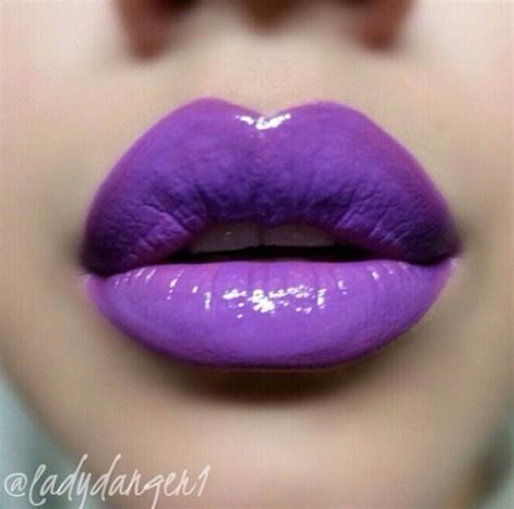 Purple Kisses Purple Lips Purple Lipstick Flawless Makeup