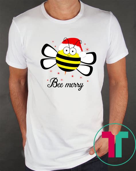 Bee Merry Christmas 2020 Tee Shirt