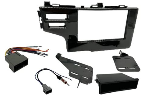 Singledouble Iso Din Stereo Dash Trim Kit And Wiring Harness Radio