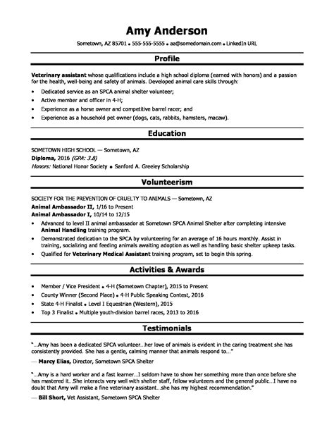 Electrical resume format skinalluremedspa com. High School Grad Resume Sample | Monster.com