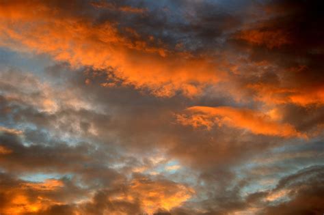 Free Image On Pixabay Sky Clouds Sunset Afterglow Dengan Gambar