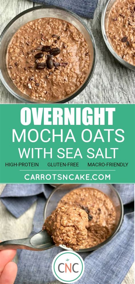 Greek yogurt pumpkin protein overnight oats. Meal Prep Mocha Overnight Oats | Recipe | High protein recipes, Chocolate protein, No calorie foods