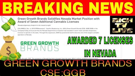 Green growth brands serves customers in north america. Green Growth Brands (CSE:GGB) (OTC:XTHCF) Solidifies ...