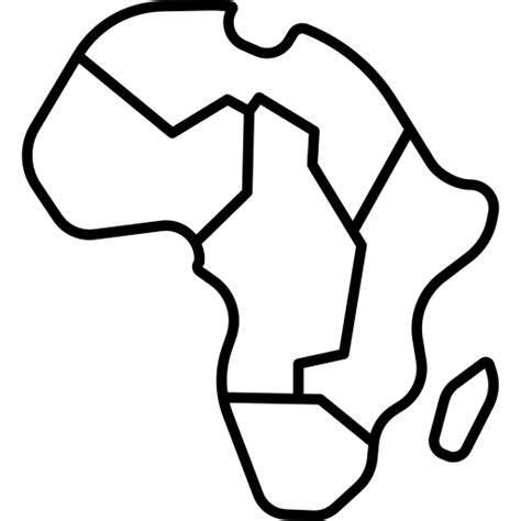 Africa globe map computer icons, africa, monochrome, world png. Africa Map - Free Maps and Flags icons